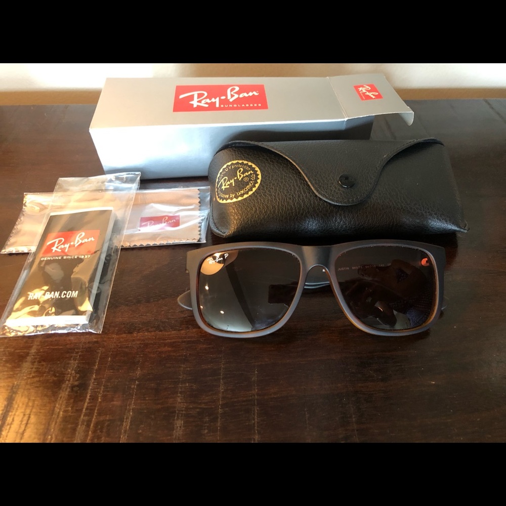Polarized Ray Ban Justin Sunglasses